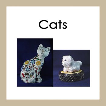 Cats figurines