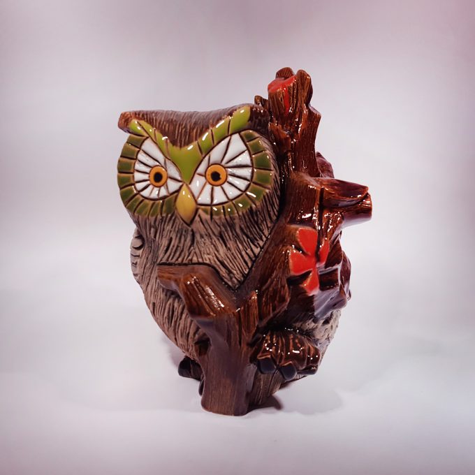 Owl green Lilac Artist Proof - Owl aR#1003
